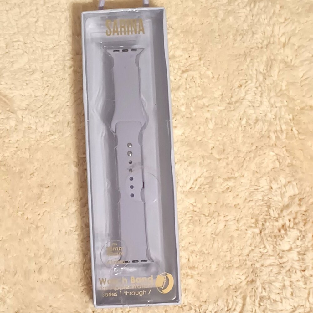 NIB ~ Sarina Soft Touch Watch Band for Apple Watch Series 1 through 7
